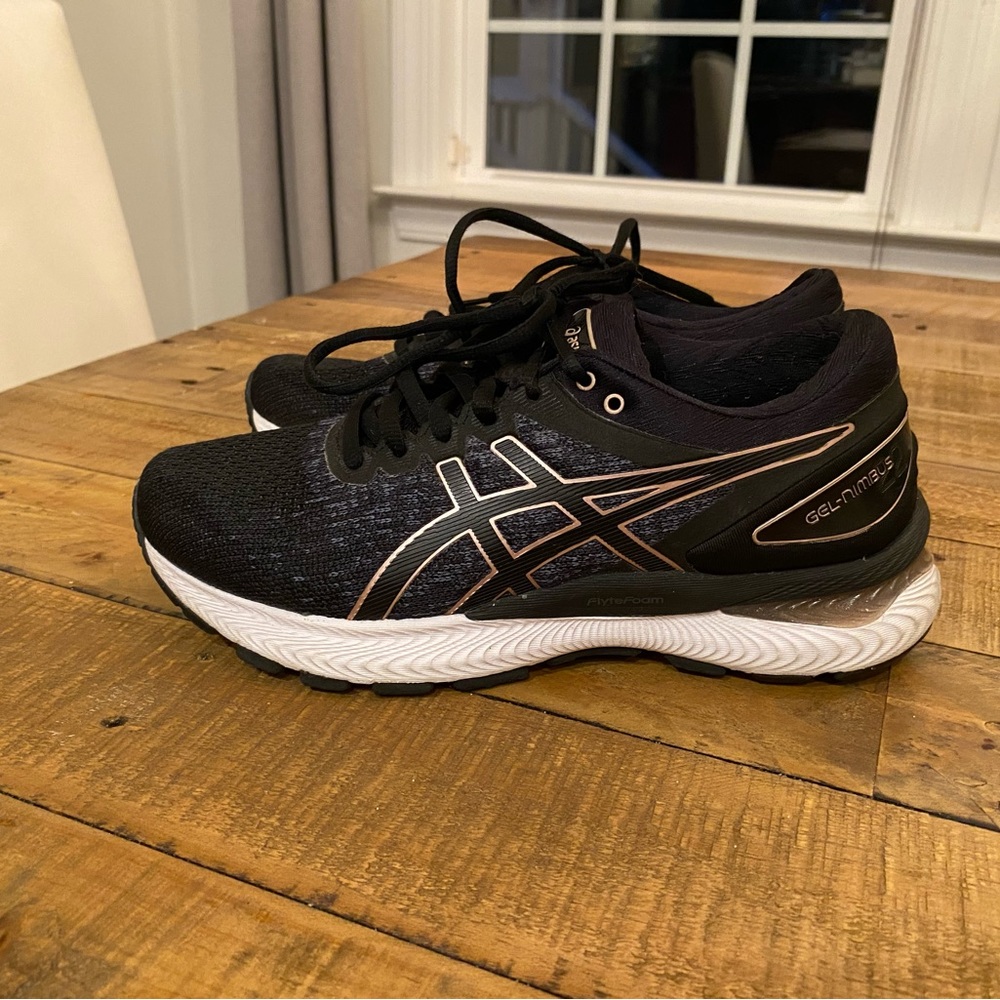 Women’s Asics Gel Nimbus 22 Black Size 7